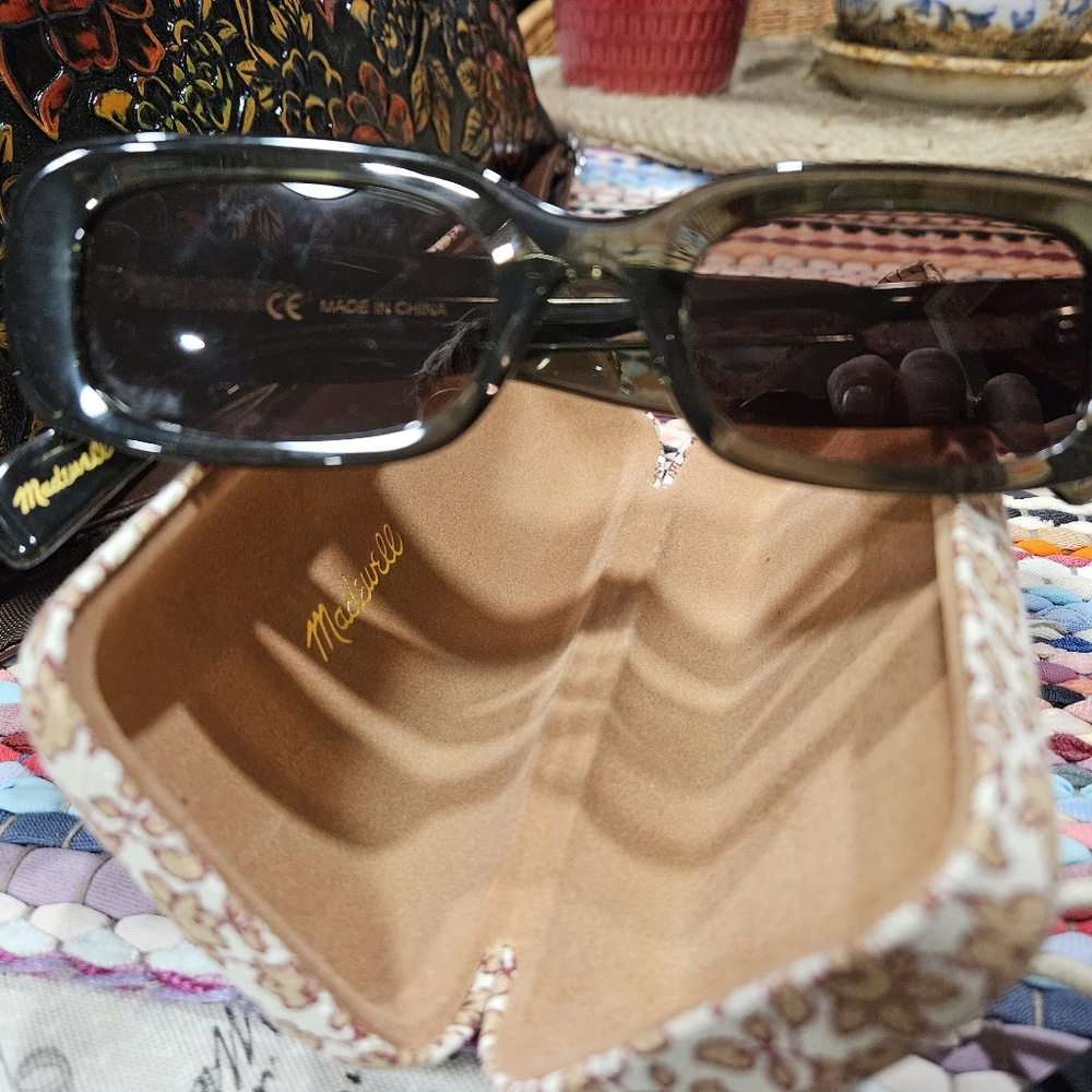 Madewell Polarized Dark Green Sunglasses